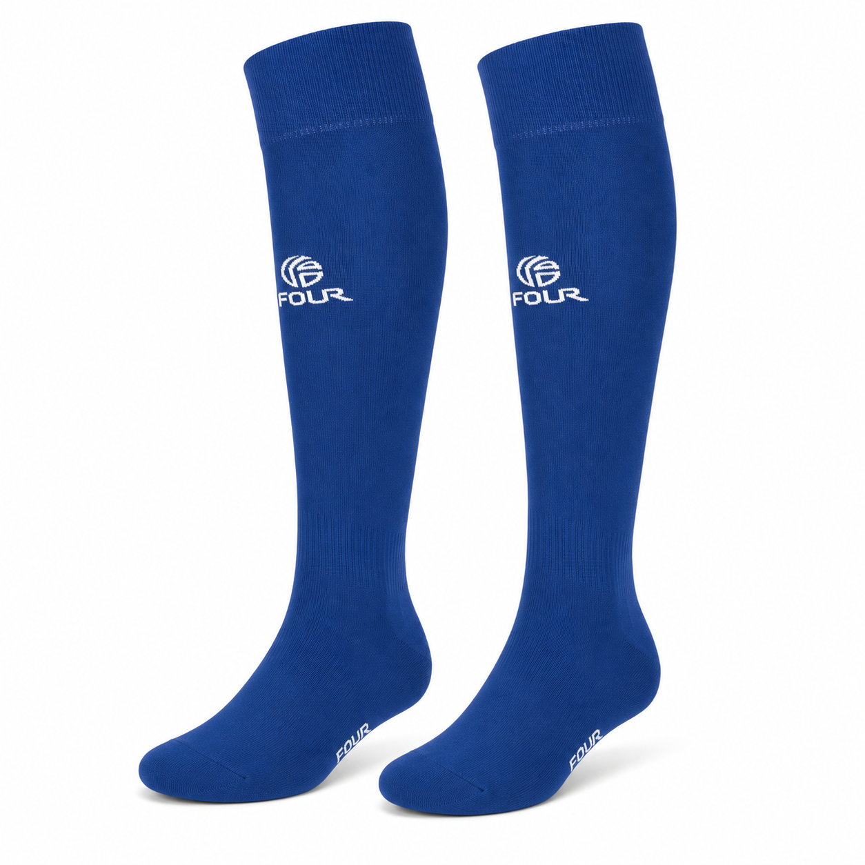 Medias de fútbol Azul Four