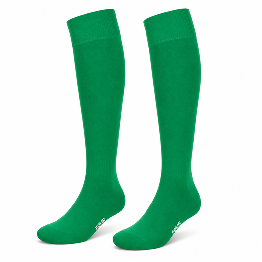 Medias de fútbol Verde Four