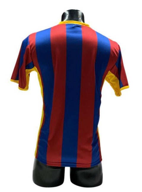 Camiseta rayada Azul - Rojo - Amarillo