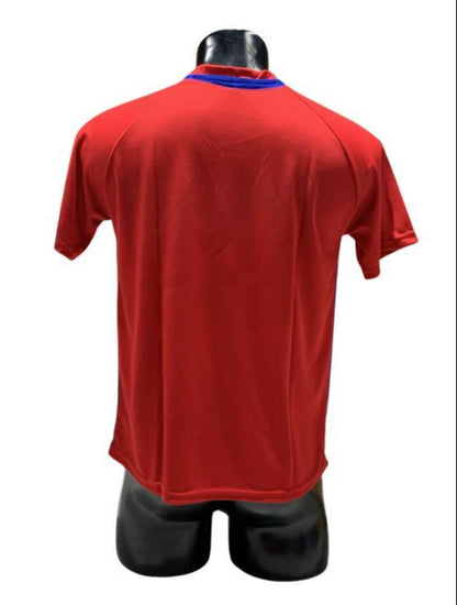 Camiseta Rojo - Azul rey