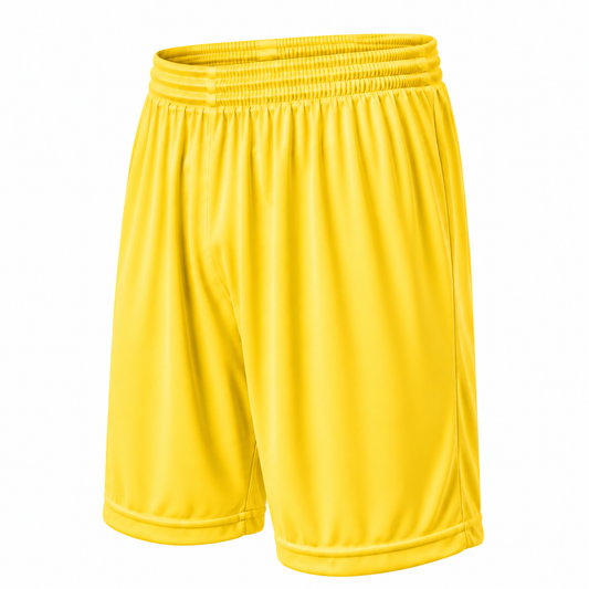 Short deportivo Amarillo