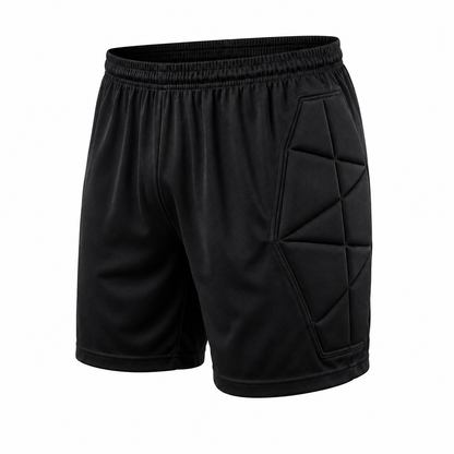 Bermuda o short de arquero acolchado - color negro - LJS