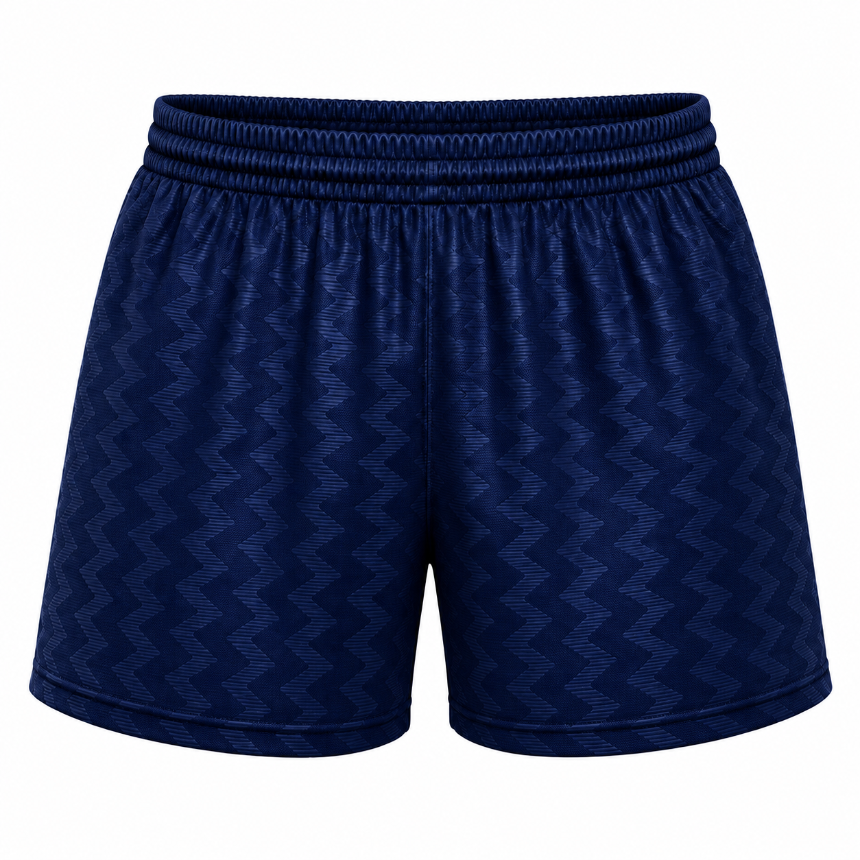 Short Satín Azul Marino Deportivo