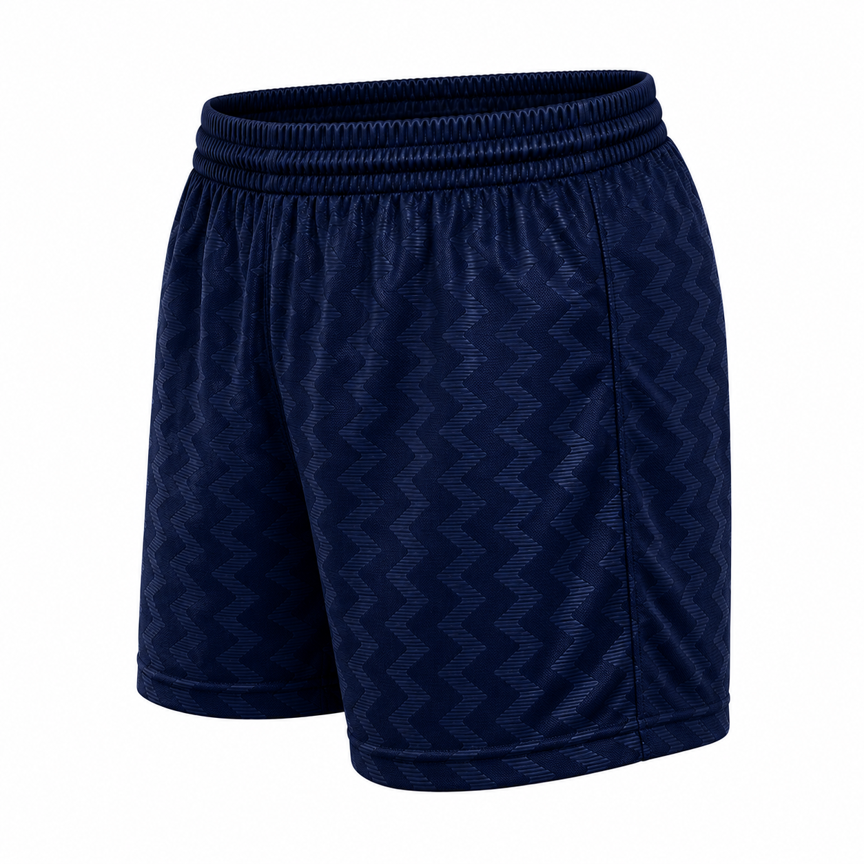 Short Satín Azul Marino Deportivo