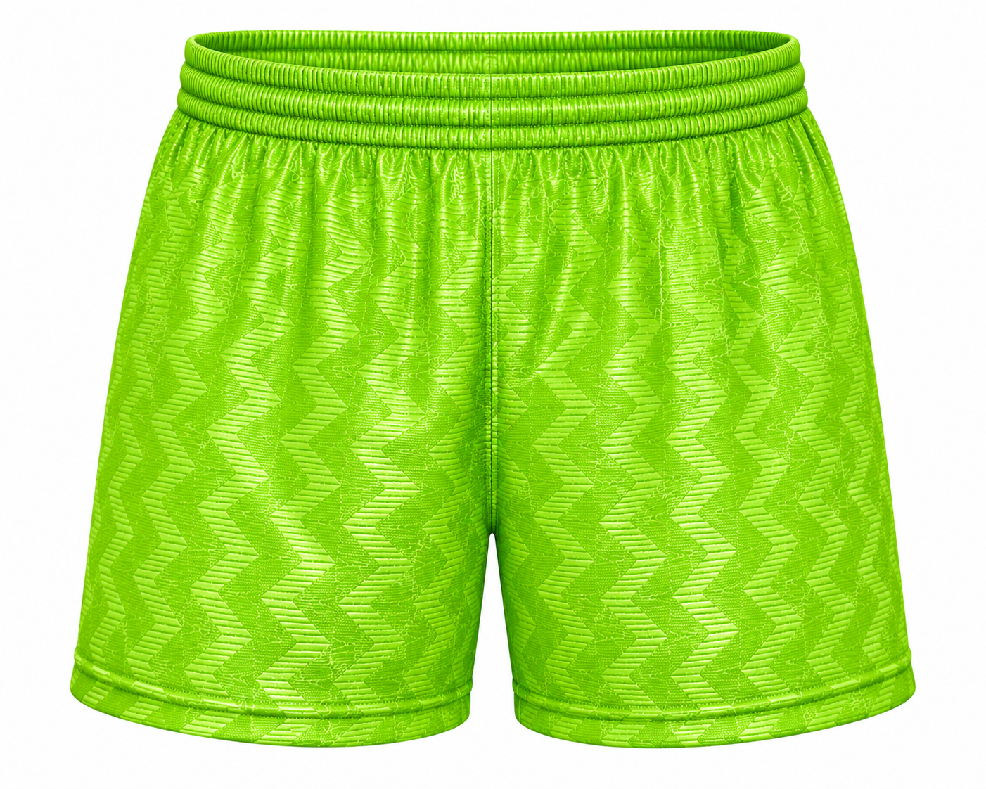 Short Satín Verde Claro Deportivo