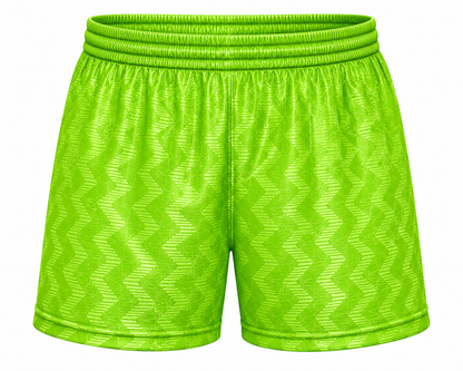 Short Satín Verde Claro Deportivo