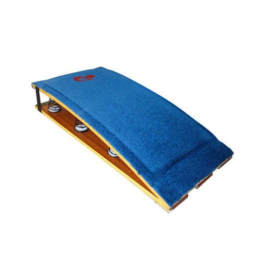 Trampolín de gimnasia con resorte